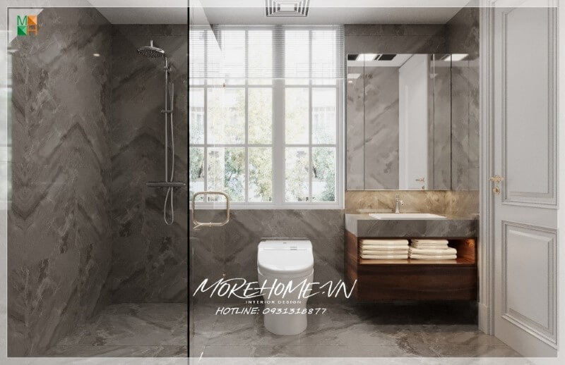 Thiết kế nhà vệ sinh nhỏ đẹp