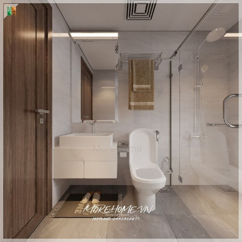 Thiết kế nhà vệ sinh nhỏ đẹp