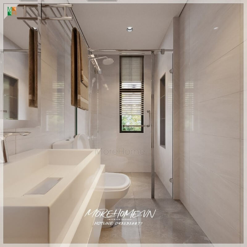 Thiết kế nhà vệ sinh nhỏ đẹp