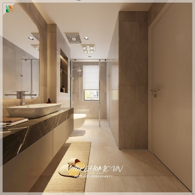 Thiết kế nhà vệ sinh nhỏ đẹp