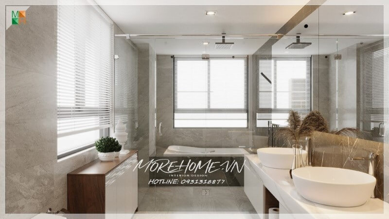 Thiết kế nhà vệ sinh nhỏ đẹp