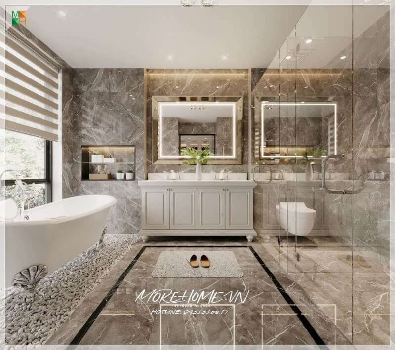 Thiết kế nhà vệ sinh nhỏ đẹp
