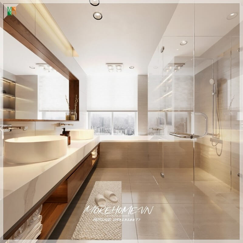 Thiết kế nhà vệ sinh nhỏ đẹp