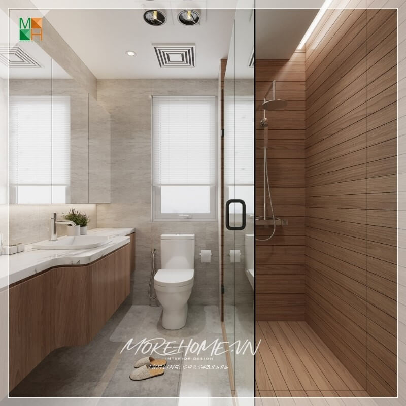 Thiết kế nhà vệ sinh nhỏ đẹp