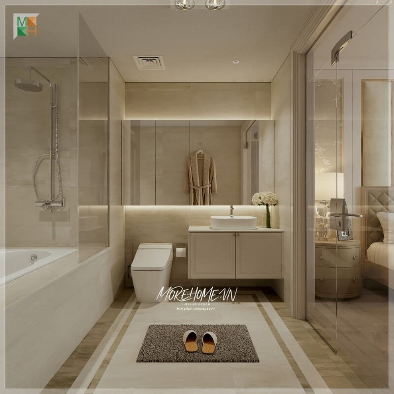 Thiết kế nhà vệ sinh nhỏ đẹp