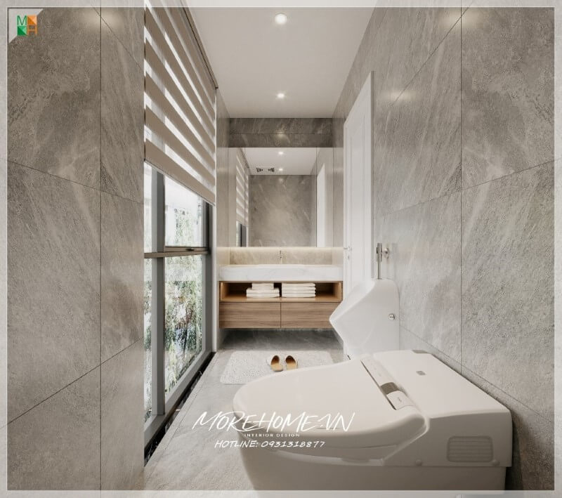 Thiết kế nhà vệ sinh nhỏ đẹp