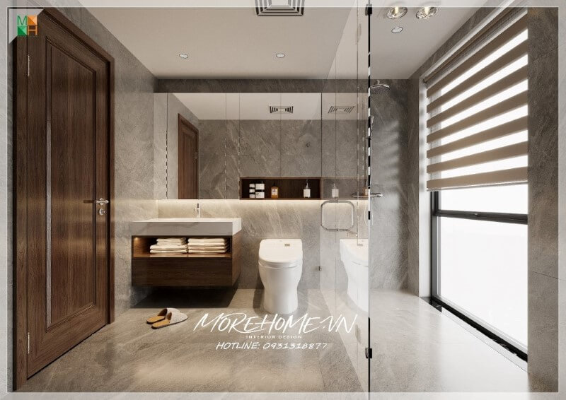 Thiết kế nhà vệ sinh nhỏ đẹp