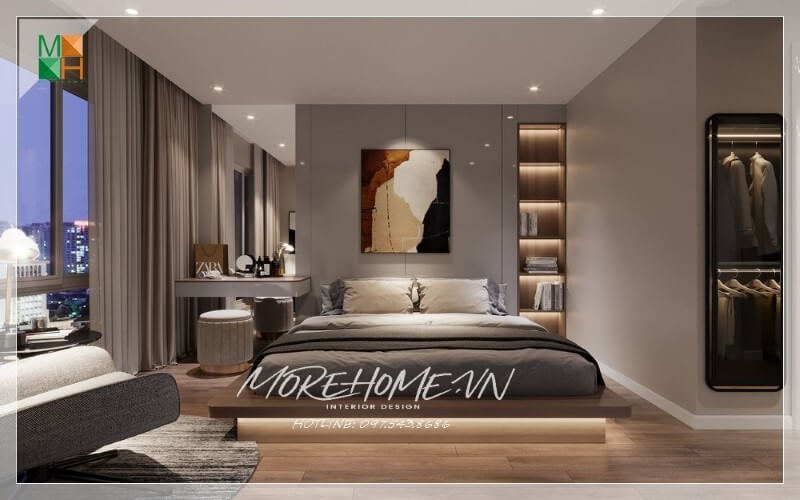 Giường ngủ gỗ công nghiệp