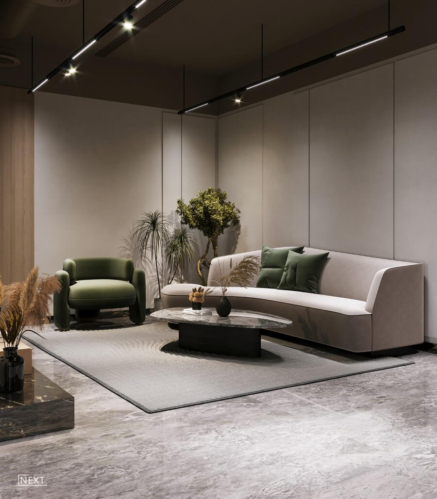 Sofa văn phòng hiện đại