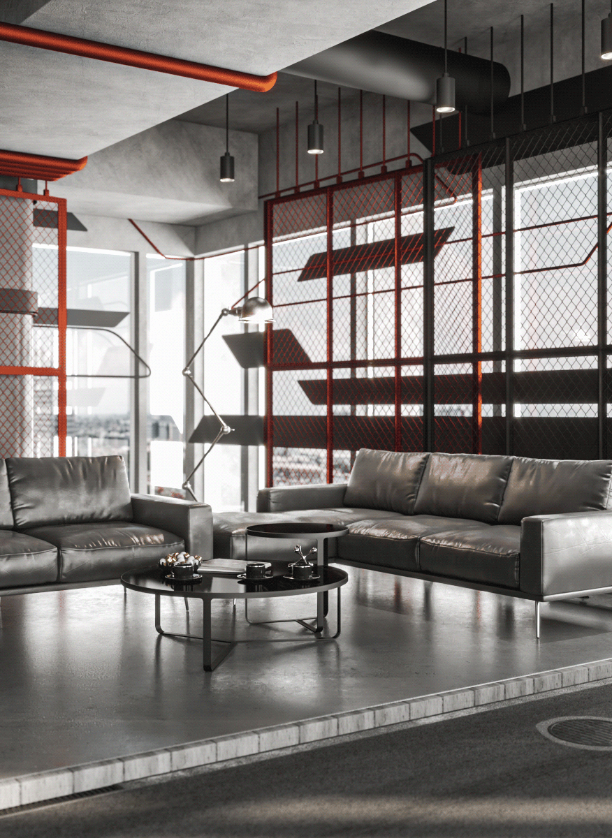 Sofa văn phòng hiện đại