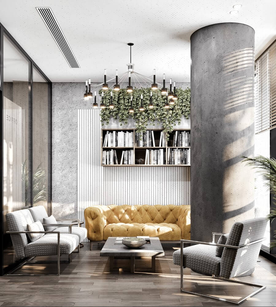 Sofa văn phòng hiện đại