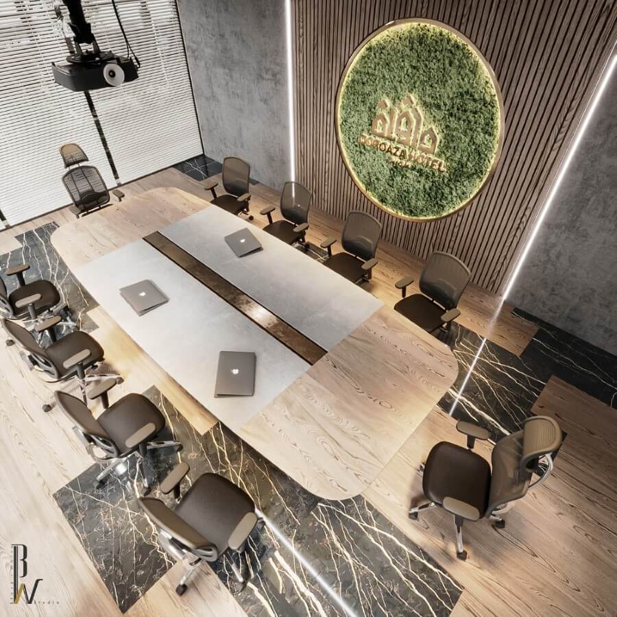 Thiết kế phòng họp đẹp, hiện đại