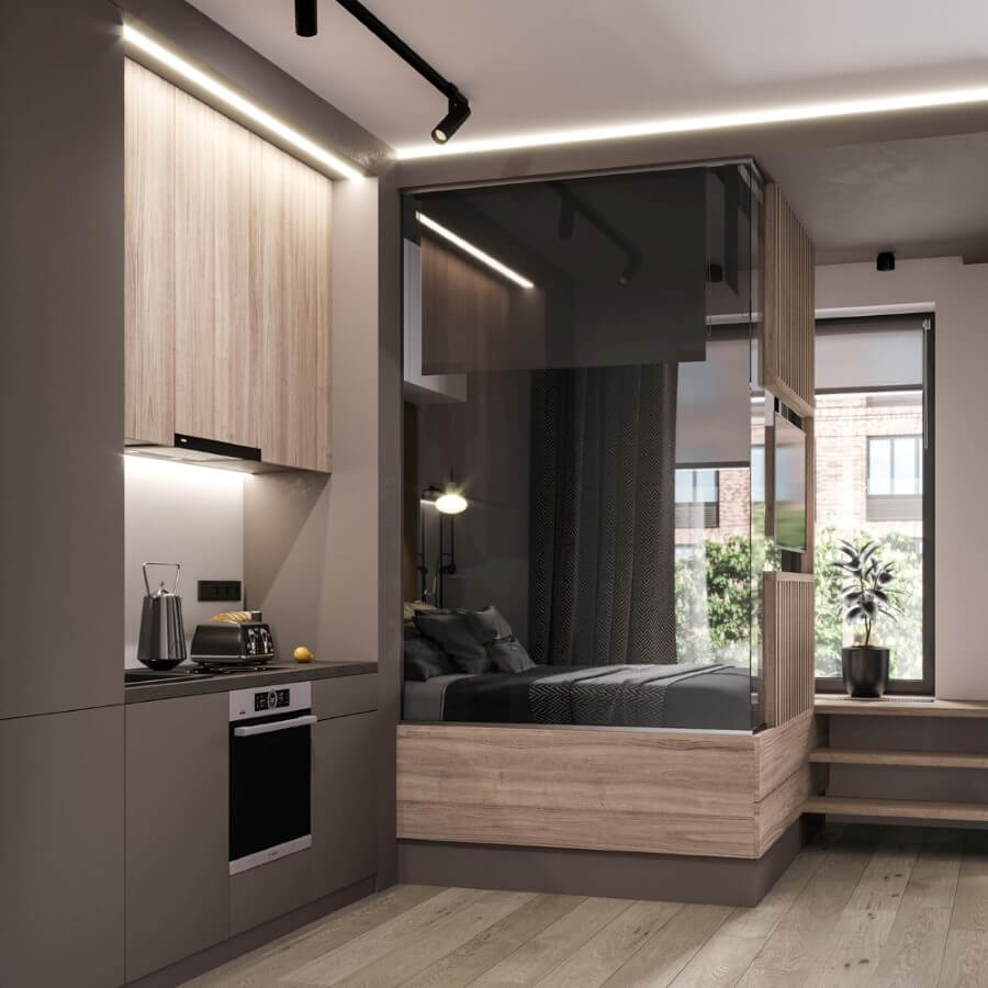 Thiết kế căn hộ studio