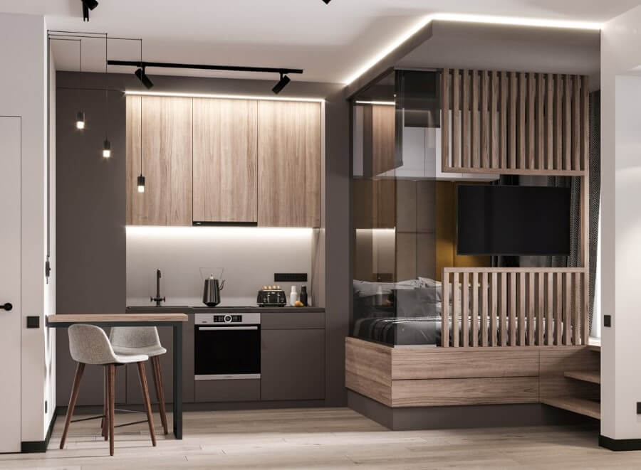 Thiết kế căn hộ studio