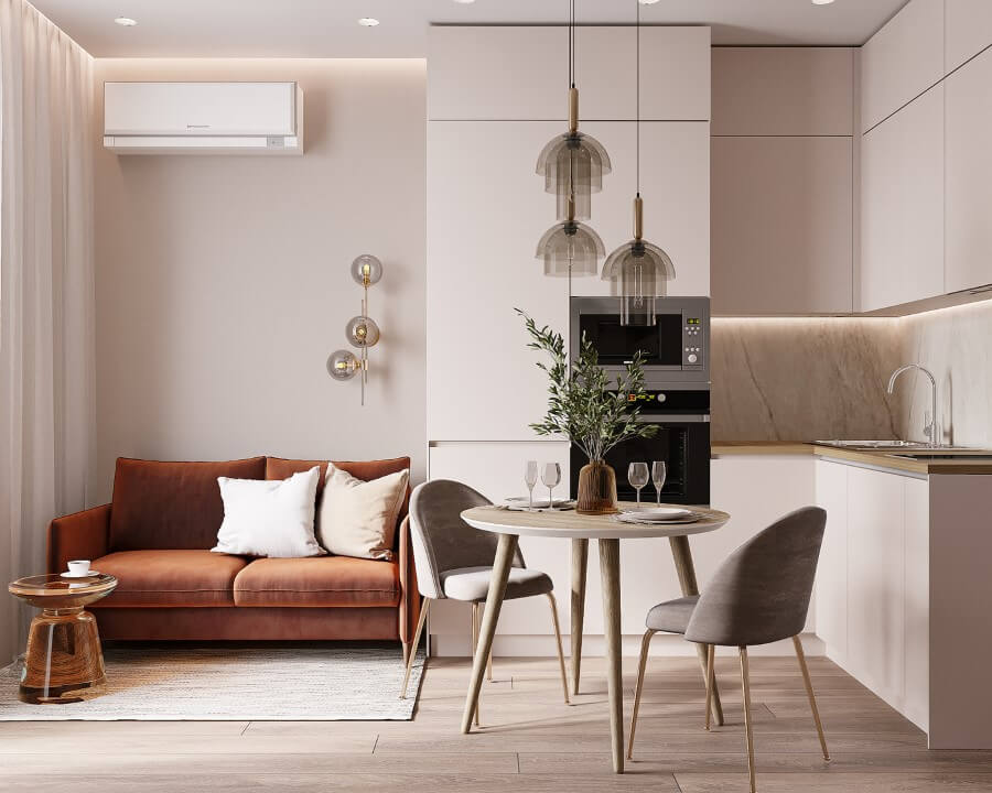 Thiết kế căn hộ studio Thiết kế căn hộ studio