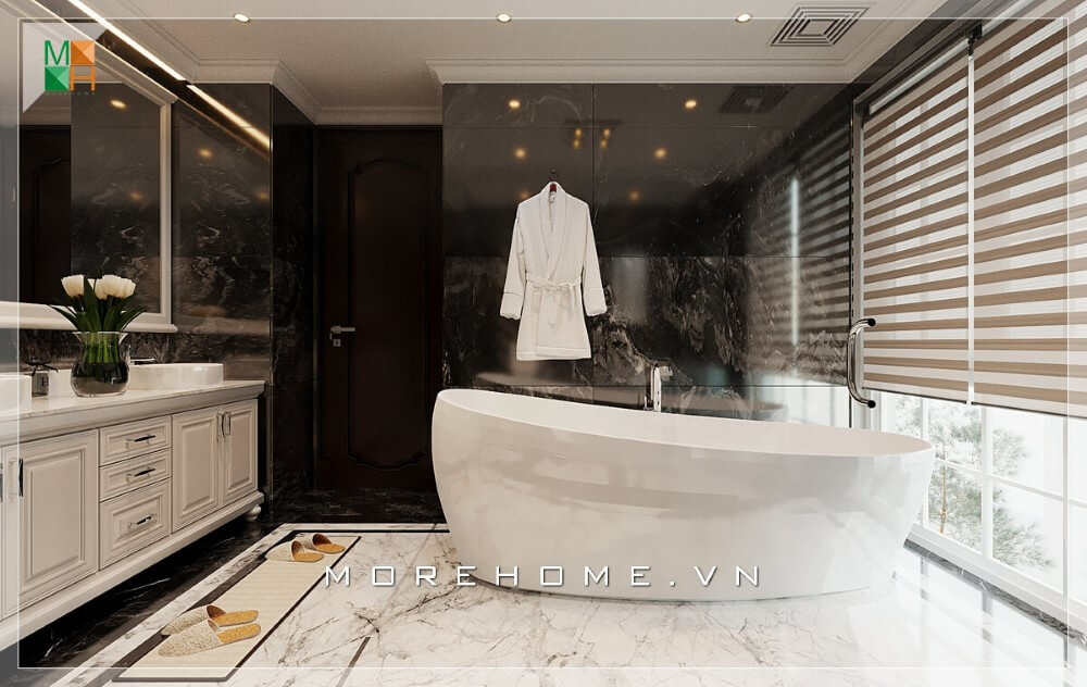Thiết kế phòng ngủ có toilet