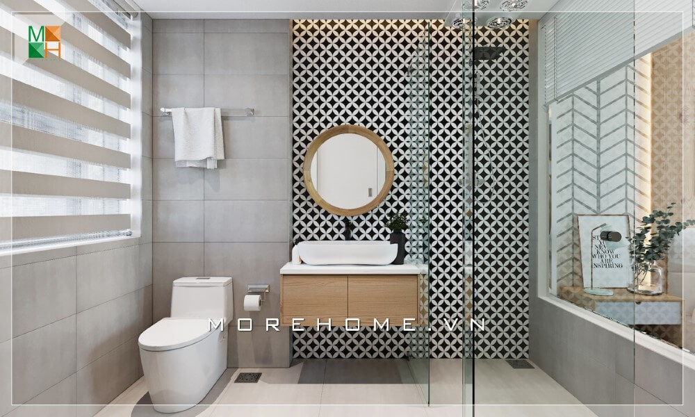Thiết kế phòng ngủ có toilet