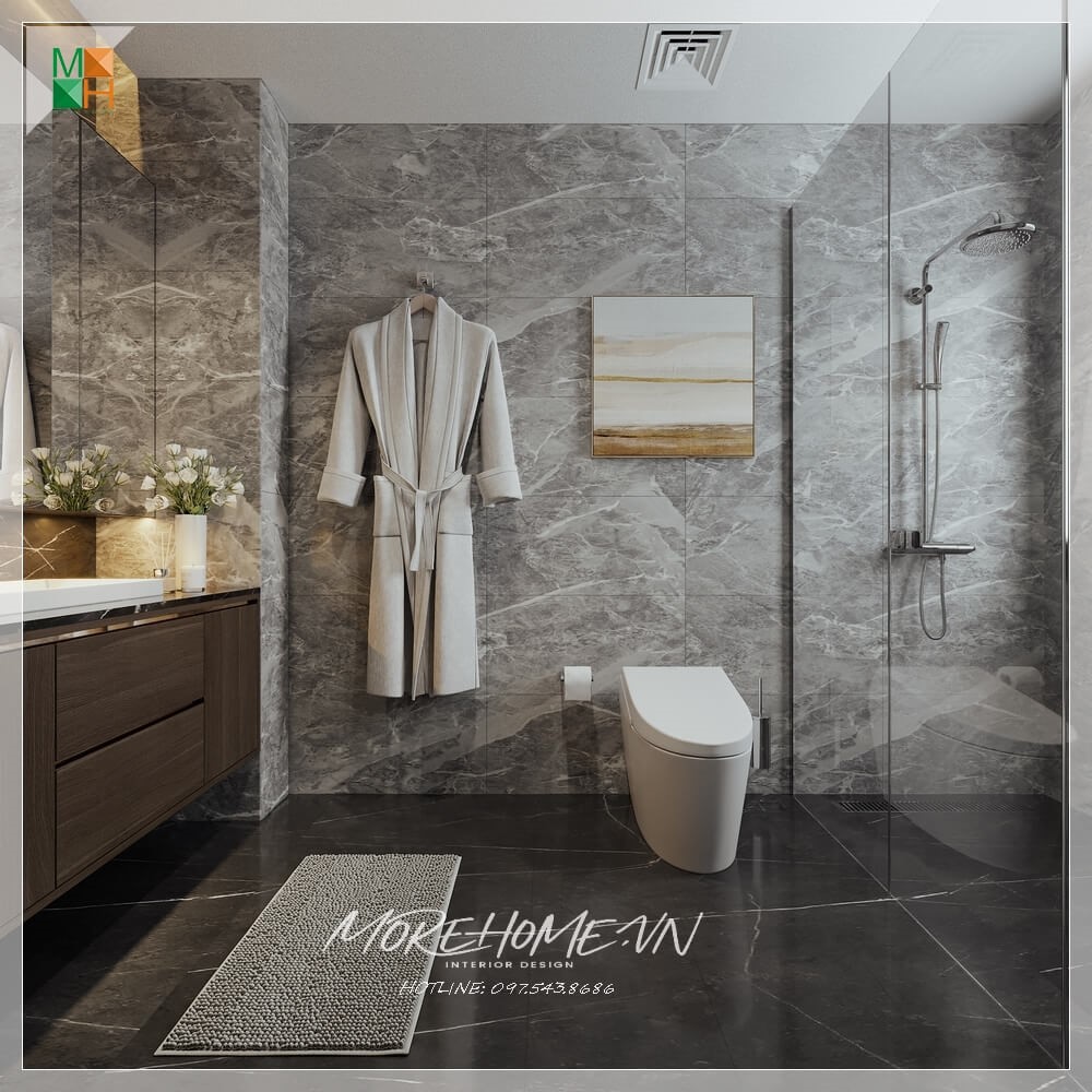 Đá ốp nhà tắm, nhà vệ sinh