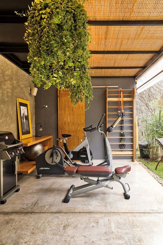 Thiết kế phòng tập gym tại nhà