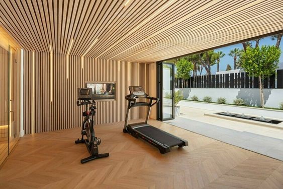 Thiết kế phòng tập gym tại nhà