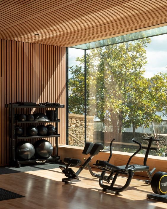 Thiết kế phòng tập gym tại nhà