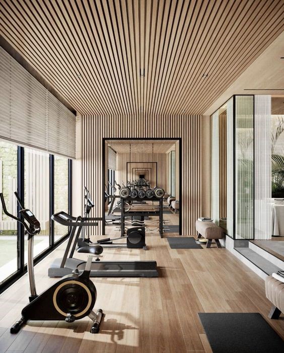 Thiết kế phòng tập gym tại nhà