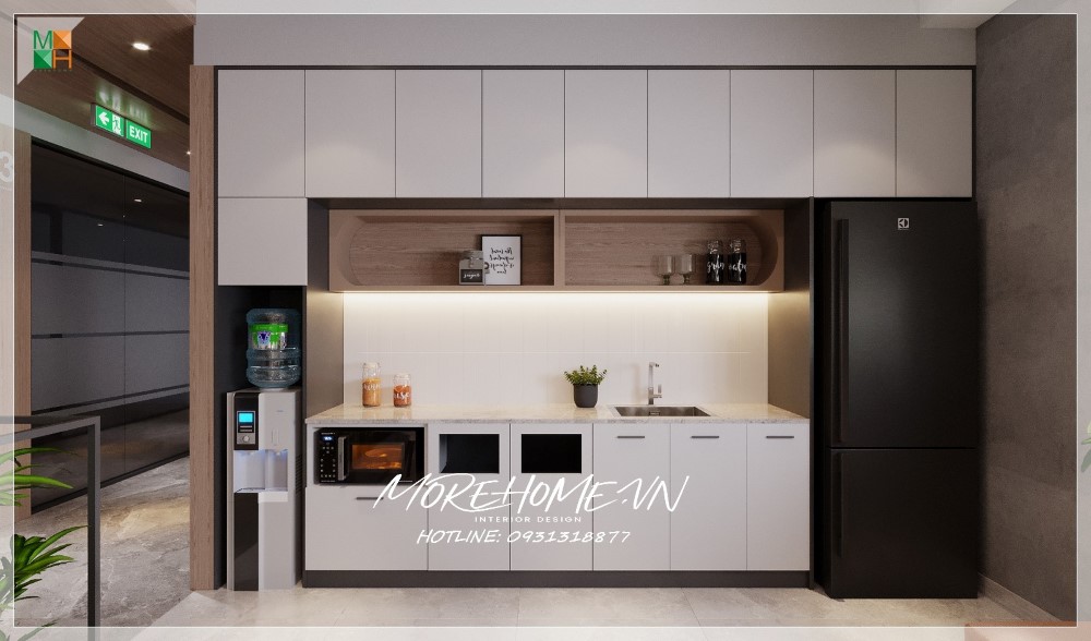 Tủ bếp gỗ công nghiệp