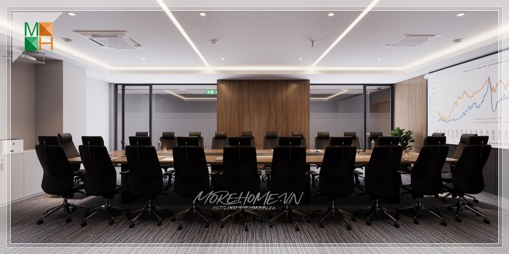 Thiết kế văn phòng diện tích lớn