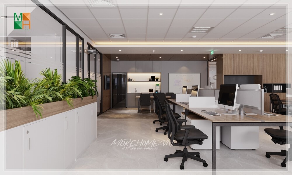Thiết kế phòng làm việc công ty