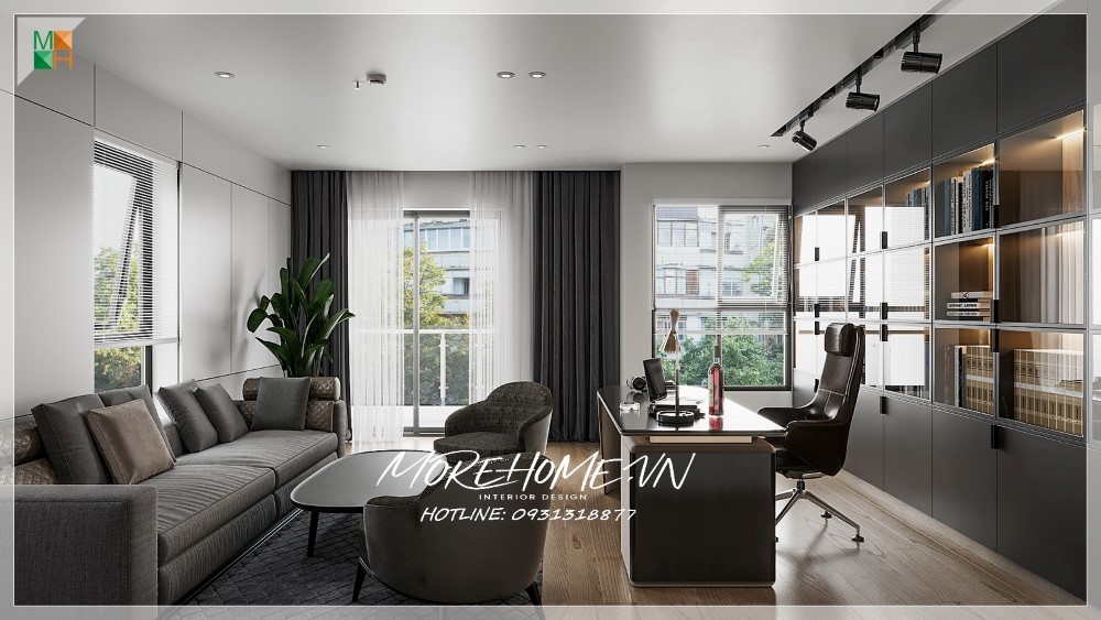 Thiết kế văn phòng diện tích lớn