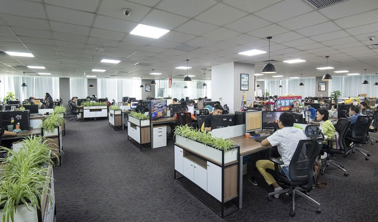 Thiết kế văn phòng công nghệ