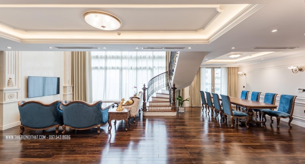 Thiết kế thi công nội thất tại Sơn Tây