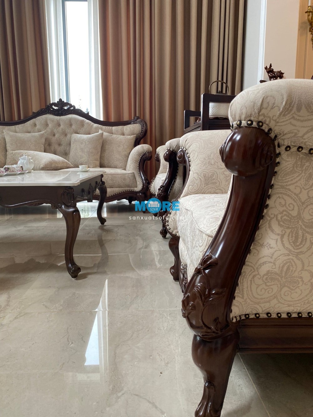 Xưởng đóng sofa gỗ
