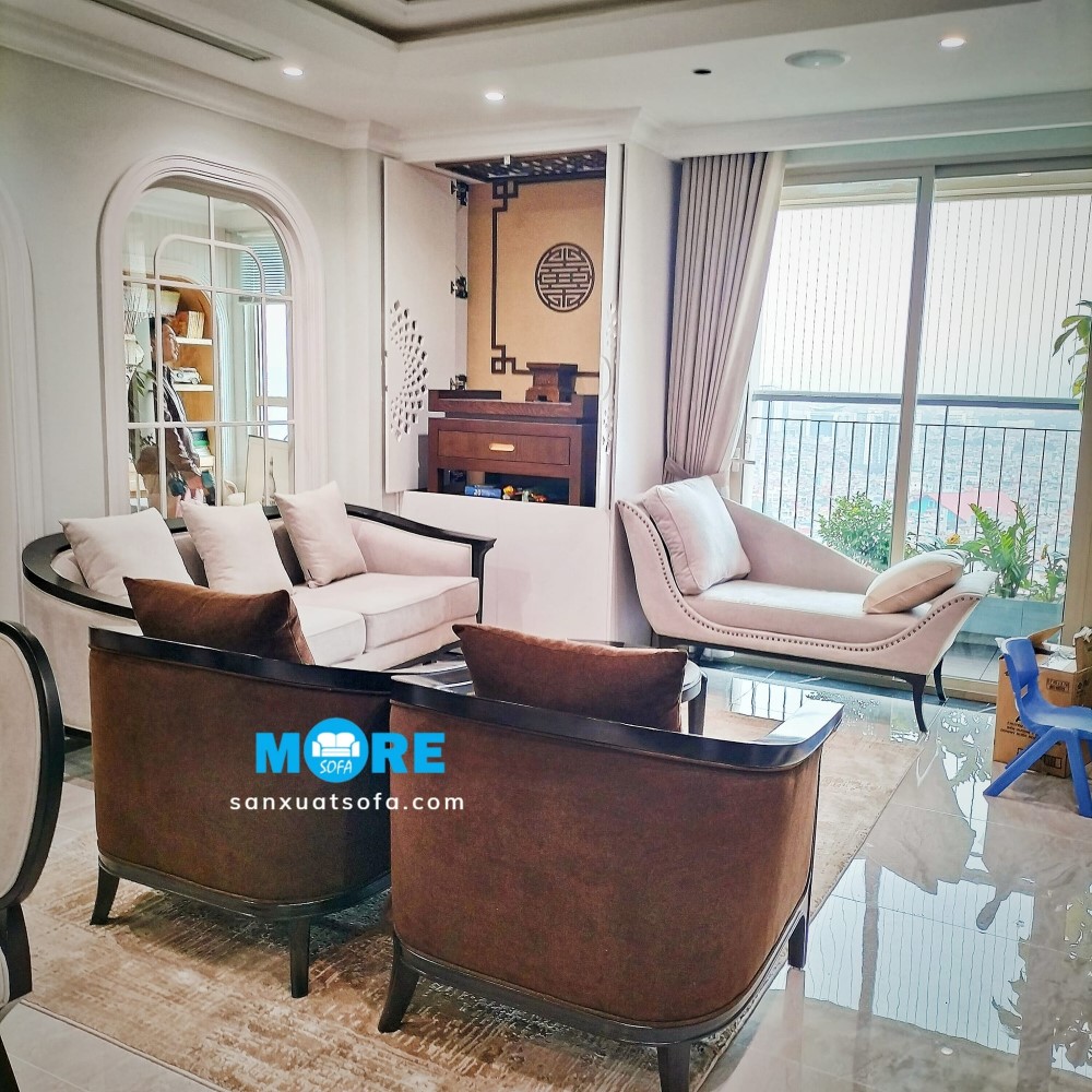 Xưởng đóng sofa gỗ