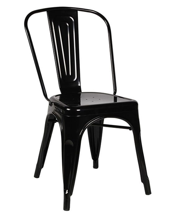  Ghế Tolix TL-01 không tay đen