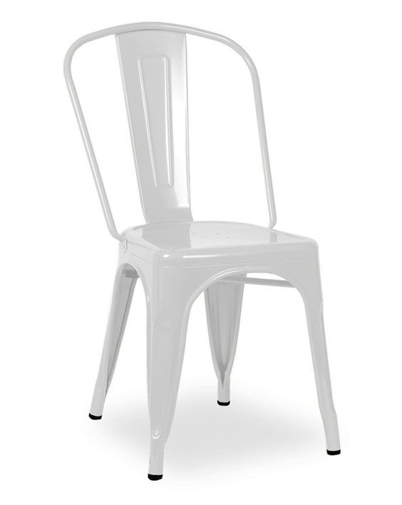  Ghế Tolix không tay TL-01 trắng