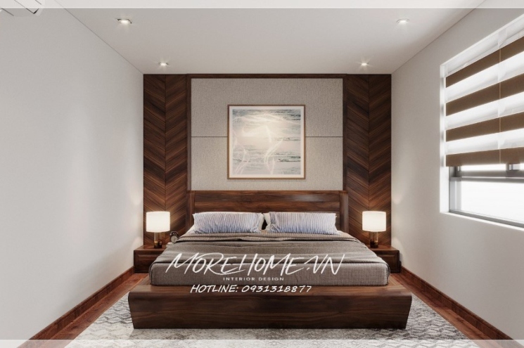  Giường ngủ gỗ óc chó MH-0010