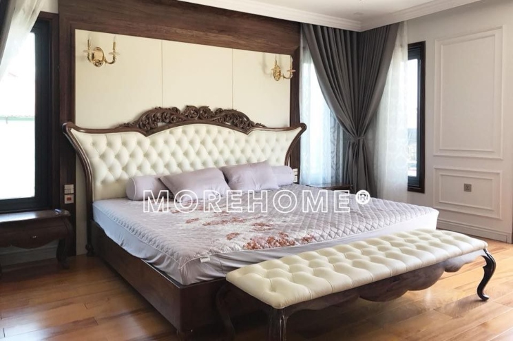  Giường ngủ gỗ óc chó MH0019