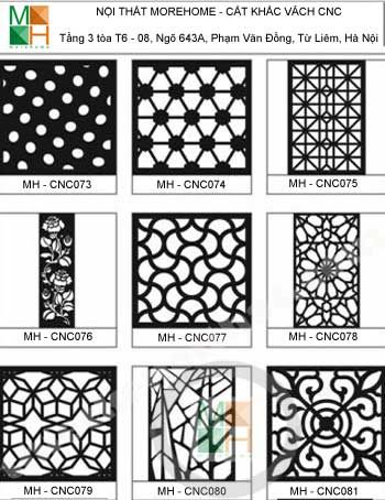  Mẫu vách cnc 009