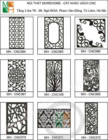  Mẫu vách cnc 008