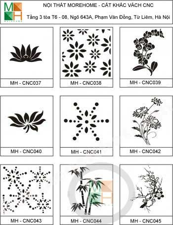  Mẫu vách cnc 005