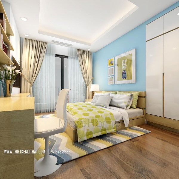  Thiết kế nội thất phòng trẻ em siêu đẹp- Mẫu số 2