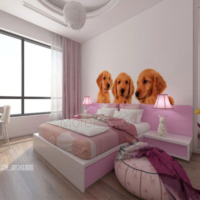  Thiết kế nội thất phòng trẻ em siêu đẹp-Mẫu số 7