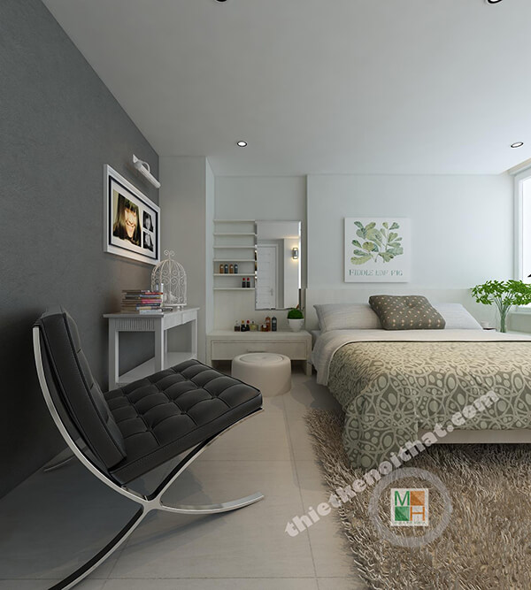 Thiết kế căn hộ vinhomes central park 165m2 đẹp với phong cách Retro