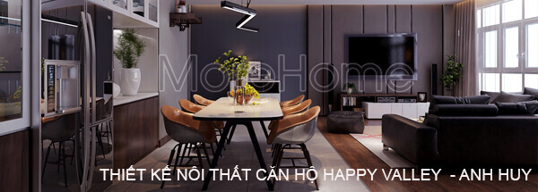  Thiết kế nội thất căn hộ chung cư happy valley phú mỹ  hưng  - Anh Huy