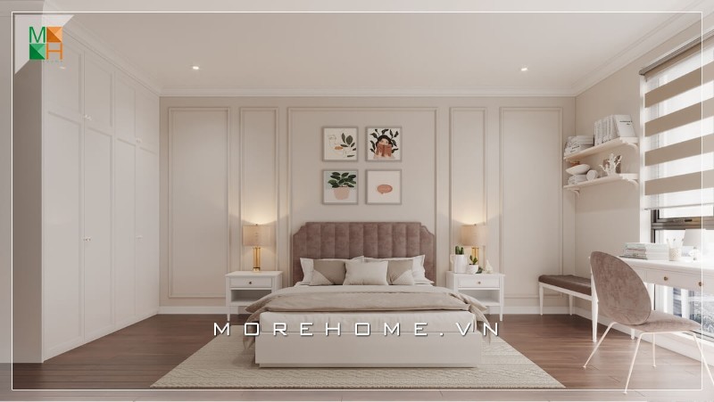 Thiết kế nội thất chung cư tân cổ điển