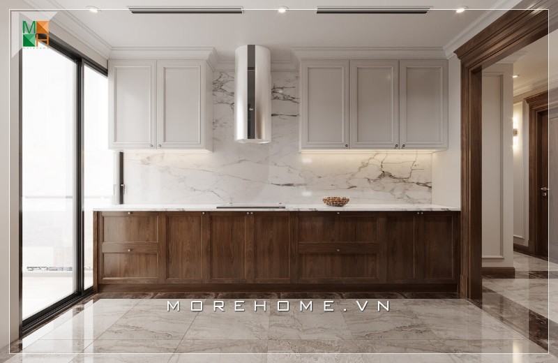 Thiết kế nội thất chung cư tân cổ điển