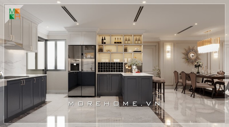 Thiết kế nội thất chung cư new skyline