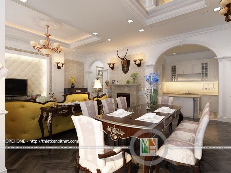 Thiết kế chung cư royal tân cổ điển