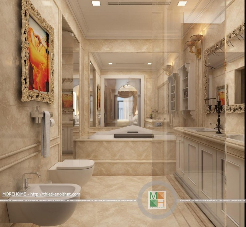 Thiết kế chung cư royal tân cổ điển